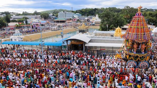 Splendour marked Rathotsavam in Tirumala