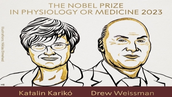 Nobel Prize 2023:Two Key Scientists Behind The COVID-19 mRNA Vaccines Wins Nobel Prize 2023:Two Key Scientists Behind The COVID-19 mRNA Vaccines Wins