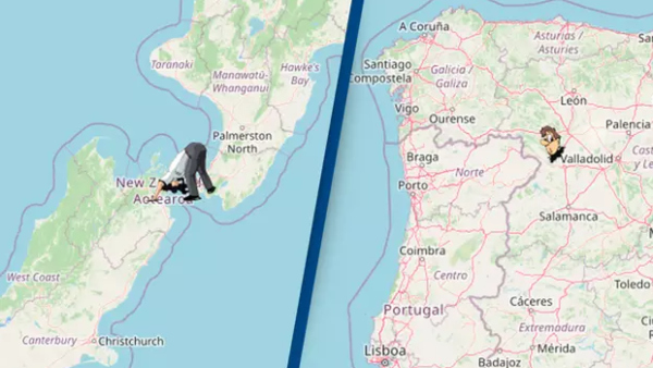Interactive Map Shows Where You Would Pop Up If You Dug Straight Through The Earth
