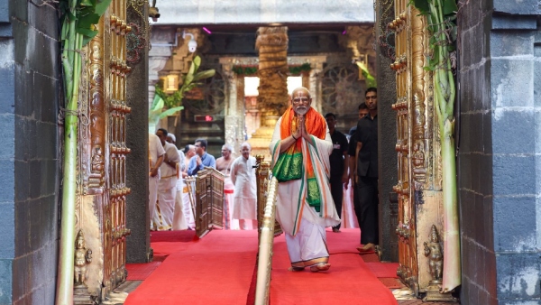 PM Modi At Tirumala 
