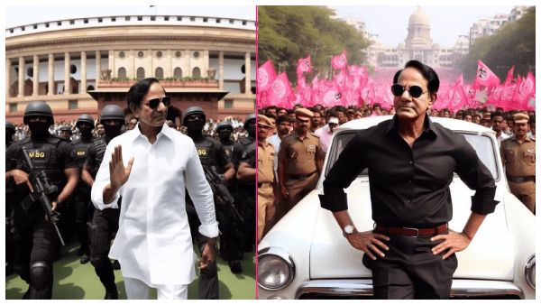 AI Generated Photo of CM KCR 