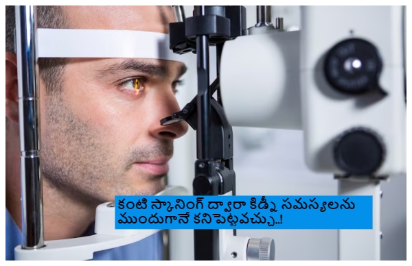 How Does Eye Scans Helps To Detect Early stages of Kidney Disease