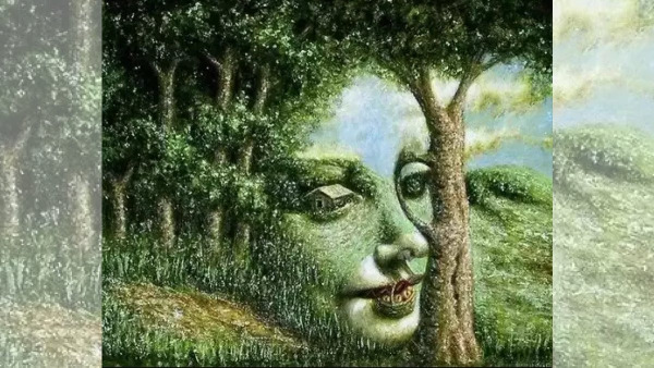 Optical illusion-personality test