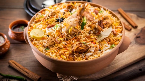 Restaurant style Andhra Chicken Pulao