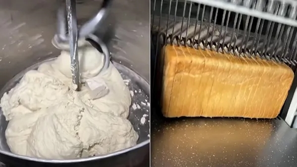 Viral Video: Making of Bread Procedure in Kanpur Factory Viral Video: Making of Bread Procedure in Kanpur Factory