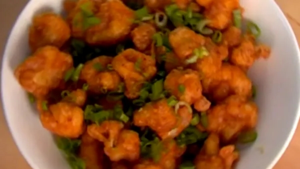 Crispy Chilli Gobi How to Make Chilli Cauliflower in Telugu Crispy Chilli Gobi How to Make Chilli Cauliflower in Telugu