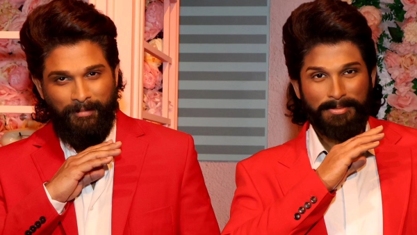 Icon star Allu Arjun wax statue set up at Madame Tussauds museum