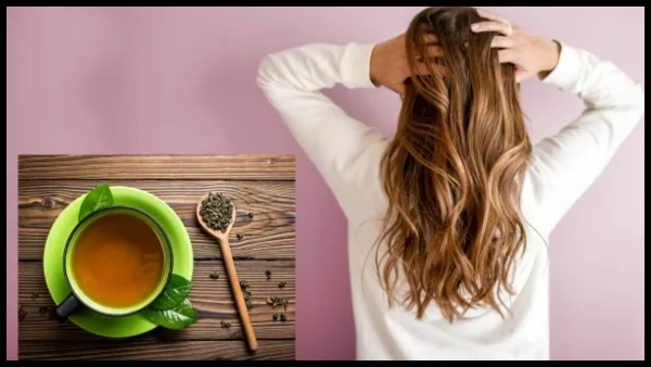 How to wash your hair with tea water to stop hair fall in Telugu