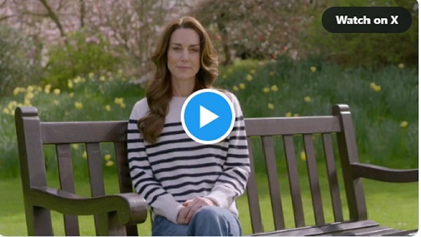 Wales Princess Kate Middleton reveals she was undergoing chemotherapy