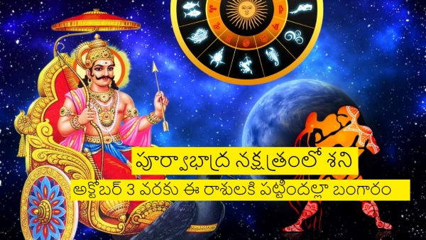 Shani in Purvabhadra Nakshatra