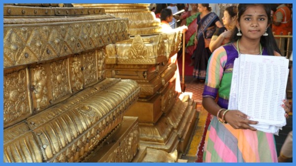 A 17-year Girl who wrote Govinda s name a million times and Gets Balaji blessings in VIP Darshan A 17-year Girl who wrote Govinda s name a million times and Gets Balaji blessings in VIP Darshan