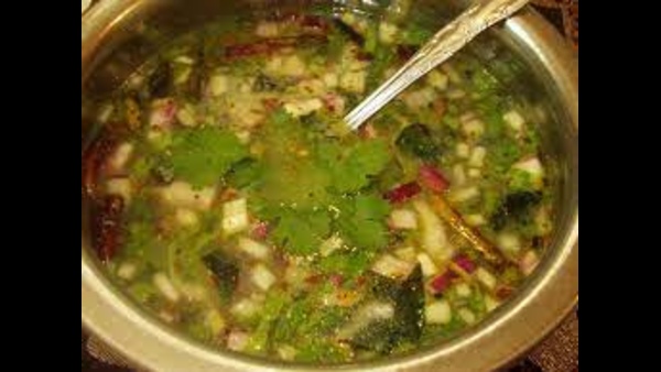 how-to-make-mamidikaya-pachi-pulusu