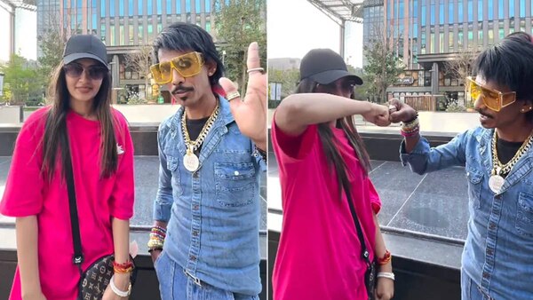 Delhi s Vada Pav girl chandrika gera dixit seen selling vadapav from her owned ford mustang car vada pav girl trending video