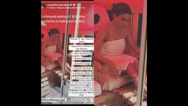 Samantha ruth prabhu deleted instagram post just after few minutes in which she looked semi naked