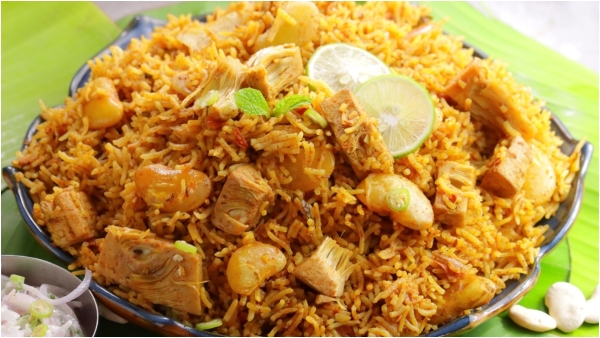 mouthwatering Panasakaya Biryani