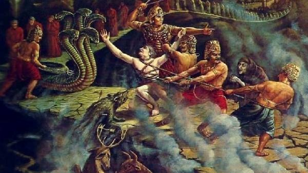 Garuda Puran Book in our house