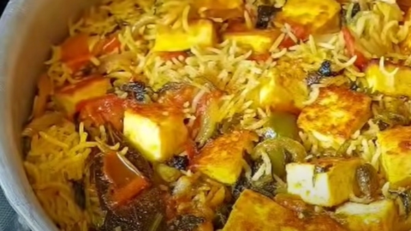 Perfect Paneer Biryani Tasty and Easy