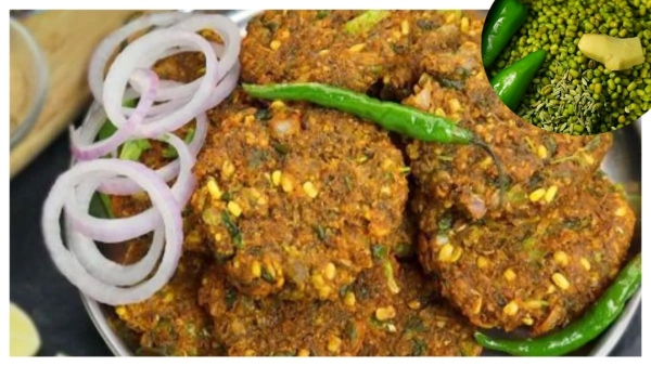 Protein Packed Green Gram Vada