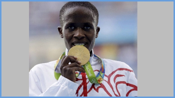 why athletes bite their medals in the Olympics