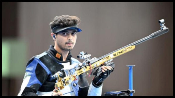 Bronze medalist Swapnil Kusale