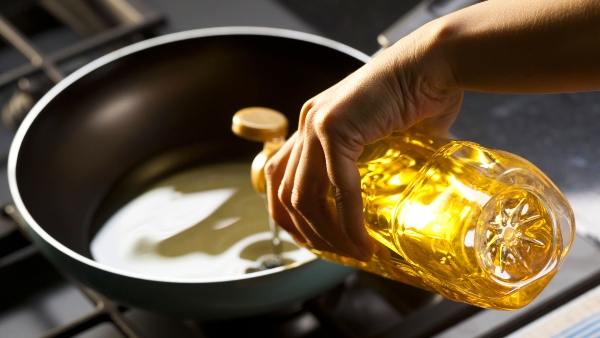 Reusing once-used cooking oil