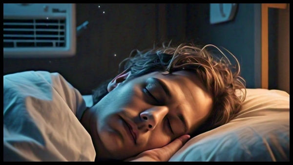 Sleeping with the AC on Sleeping with the AC on