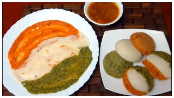 Tricolour Dosa Recipe In Telugu