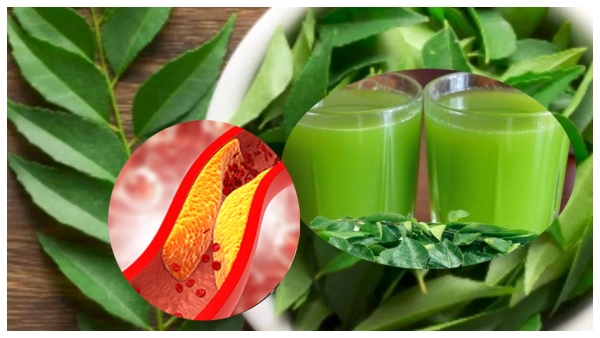 Curry Leaves Water for cholesterol