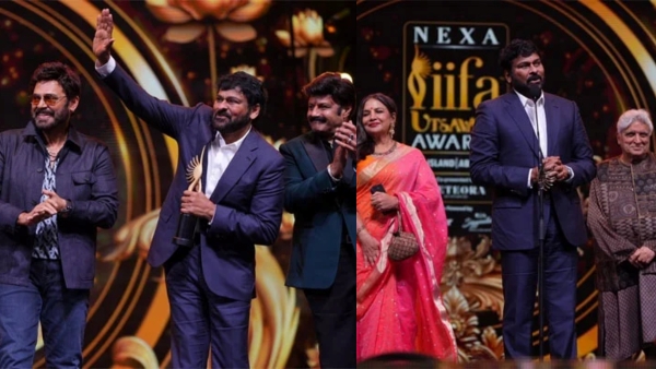 Megastar Chiranjeevi receives IIFA 2024 Award
