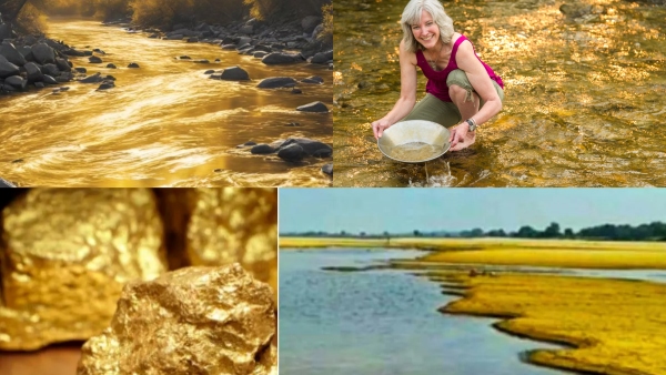 free gold in rivers