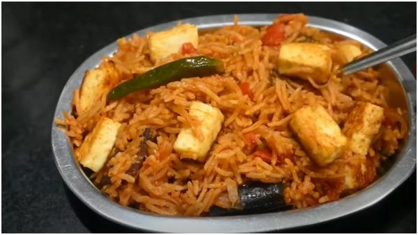Paneer Biryani Recipe