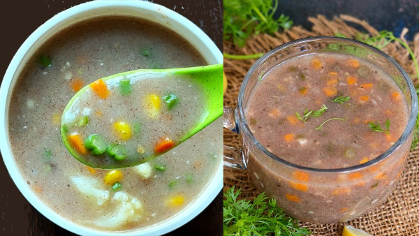 how to make veg ragi soup see process