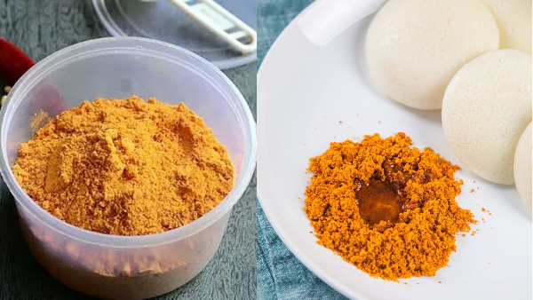 idly podi recipe in telugu see process to make it tasty