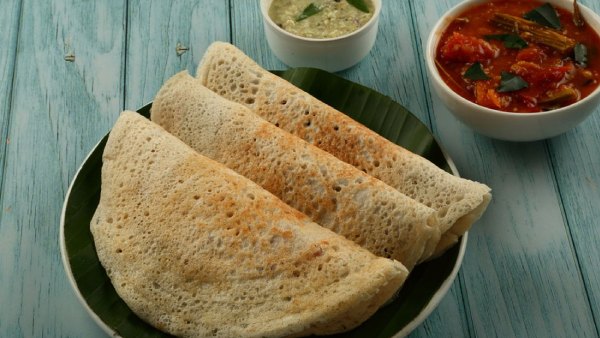 Dosa with leftover rice Here is simple and complete process to make it home in just minutes