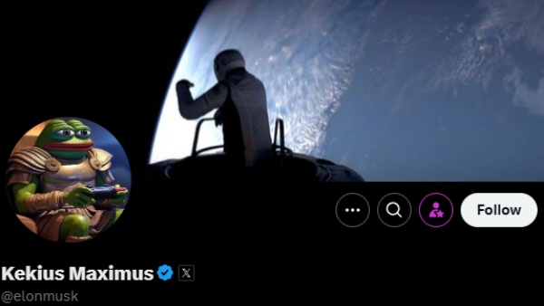 World richest person elon musk changed his name to kekius maximus