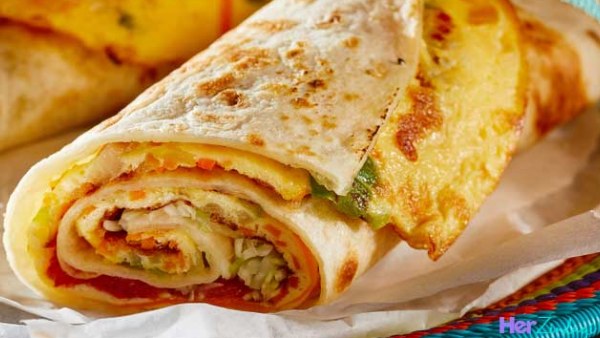 Egg roll with chapathi Healthy breakfast for your kids
