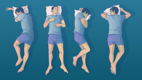 We can know a person quality by his sleeping posture
