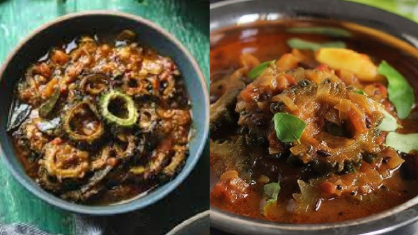 kakarakaya curry recipe in telugu process to make tasty bitter gourd curry