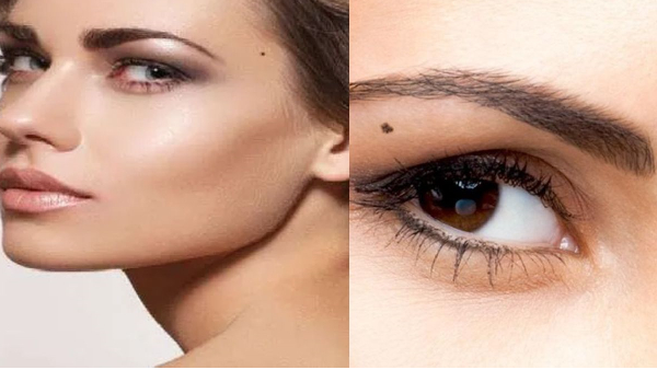 according to samudrik shastra know meaning of mole on eyebrows