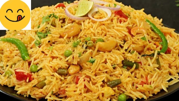 how to make function style tasty veg pulao in home see process in telugu