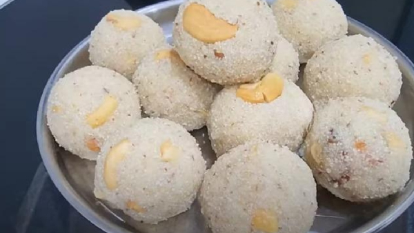new year special rava laddu recipe in telugu