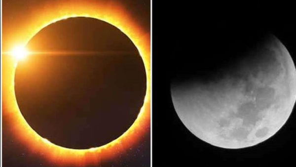 surya and chandra grahan timings in 2025