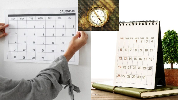 vastu tips for new year 2025 calender on wall