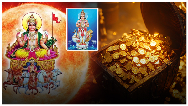 surya chandra yuti 2025 sun and moon conjunction will bring luck for these zodiac signs including vrichik rashi