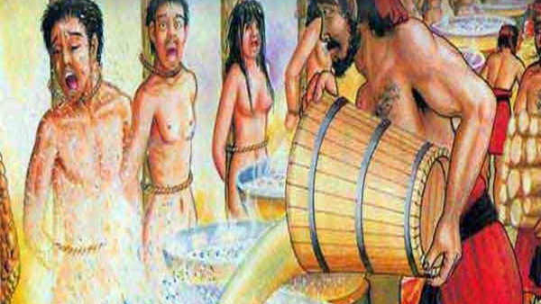 according to garuda purana this is the punishment after death for liars