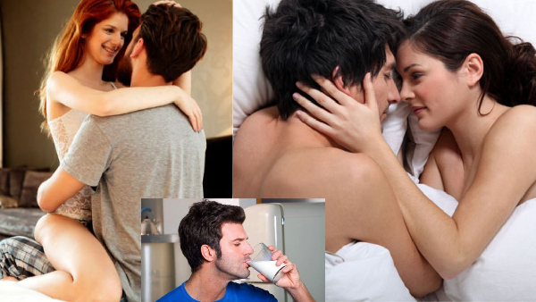 to get satisfaction in romance drink milk mixing with these