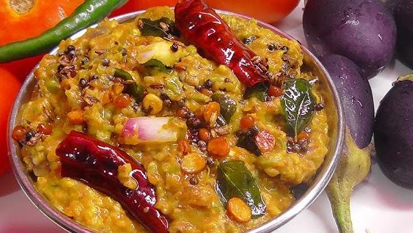 How to make super tasty brinjal pickle at home in telugu