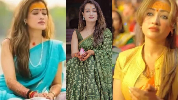 mahakumbh mela 2025 beautiful sadhvi photos and videos going viral know her past