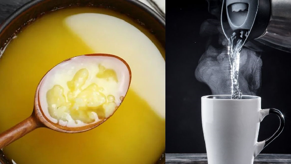 drink ghee mixed with warm water every day gives many health benefits