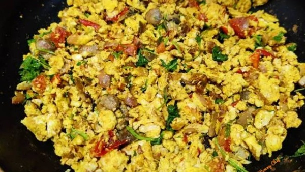 How to make super tasty egg burji at home in simple steps in telugu